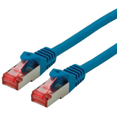 Cable de red Cat6 S/FTP azul Roline - 0,5m Cable de red Cat6 S/FTP azul Roline - 0,5m