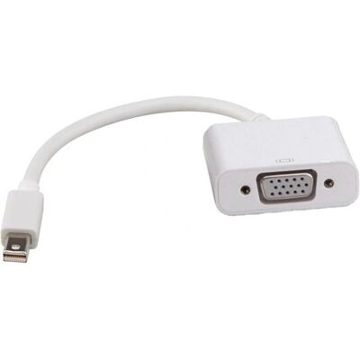 Roline Mini DisplayPort-VGA-Adapter - Aktiv, Weiß, 1.2 Roline Mini DisplayPort-VGA-Adapter - Aktiv, Weiß, 1.2