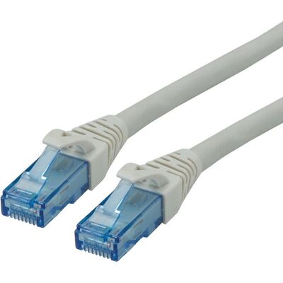 Roline 21.15.2707 Câble réseau Cat6a U/UTP 10m gris - Publicité Roline 21.15.2707 Câble réseau Cat6a U/UTP 10m gris - Publicité