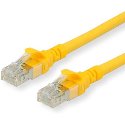 Câble réseau Roline 1,5 m Cat6A U/UTP - Jaune - Publicité Câble réseau Roline 1,5 m Cat6A U/UTP - Jaune - Publicité