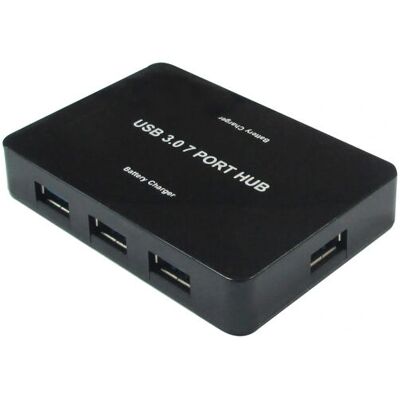 Concentrador USB Value 7 Puertos - USB 3.2 Gen 1/3.1 Gen 1 - Negro Concentrador USB Value 7 Puertos - USB 3.2 Gen 1/3.1 Gen 1 - Negro