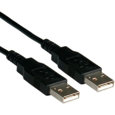 ROLINE 3M USB A Kábel - USB 2.0 - Fekete ROLINE 3M USB A Kábel - USB 2.0 - Fekete