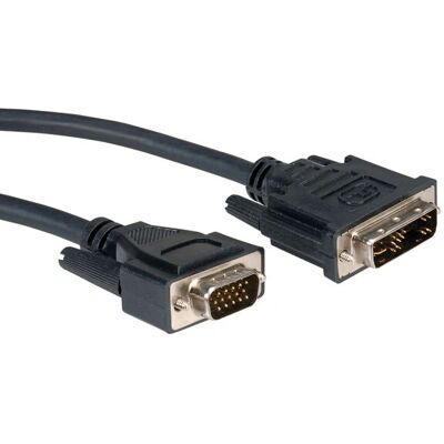 Roline 11.04.5450 Adattatore Cavo Video DVI-A VGA - Adattatore Cavo Video Roline 11.04.5450 Adattatore Cavo Video DVI-A VGA - Adattatore Cavo Video