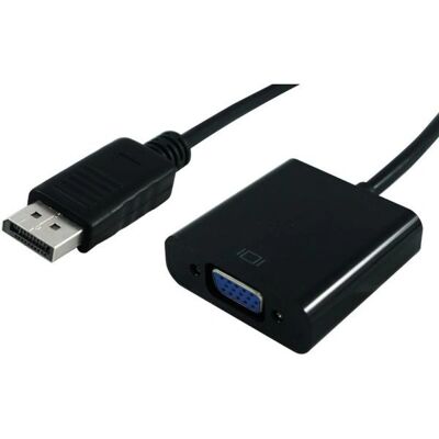 ITB ROS3201 Video Kabeladapter - DisplayPort VGA - 0,15m ITB ROS3201 Video Kabeladapter - DisplayPort VGA - 0,15m