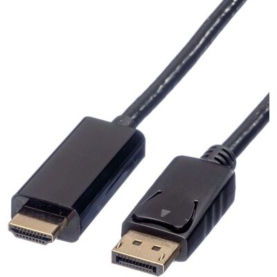 ROLINE 11.04.5787 Cavo DisplayPort HDMI 4K 3m - Adattatore Video ROLINE 11.04.5787 Cavo DisplayPort HDMI 4K 3m - Adattatore Video