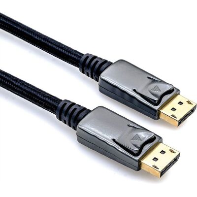 Cable DisplayPort Roline 2m Negro - DisplayPort 1.2 4K 60Hz Cable DisplayPort Roline 2m Negro - DisplayPort 1.2 4K 60Hz