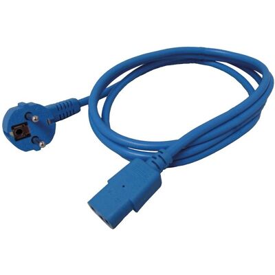 Napájecí kabel Roline - 1,8m Modrý CEE7/7 C13 Napájecí kabel Roline - 1,8m Modrý CEE7/7 C13