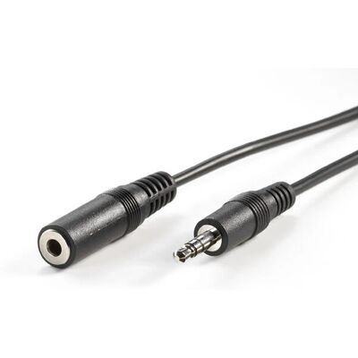 VALUE 11.99.4359 Stereo-Audiokabel - 3,5 mm, 10 m, Schwarz VALUE 11.99.4359 Stereo-Audiokabel - 3,5 mm, 10 m, Schwarz