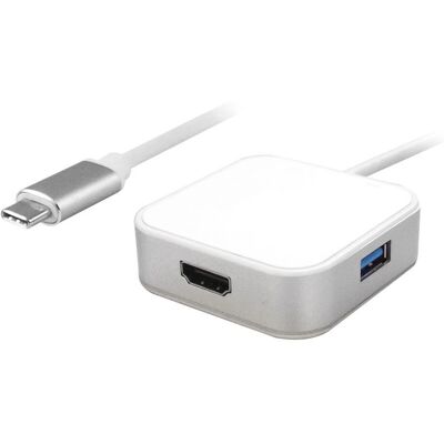 Value USB Grafikadapter - Silber - USB-C & HDMI Value USB Grafikadapter - Silber - USB-C & HDMI
