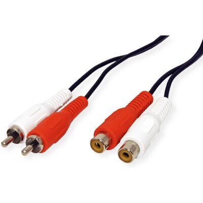 VALUE Modello 11.99.4326 - Cavo audio RCA - Nero VALUE Modello 11.99.4326 - Cavo audio RCA - Nero