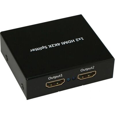 Diviseur vidéo HDMI ROLINE 2x HDMI pour présentations - Publicité Diviseur vidéo HDMI ROLINE 2x HDMI pour présentations - Publicité