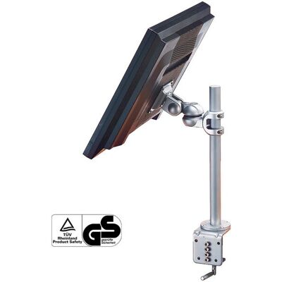 Support de moniteur Roline - VESA 75/100mm, bras 190mm, Argent - Publicité Support de moniteur Roline - VESA 75/100mm, bras 190mm, Argent - Publicité