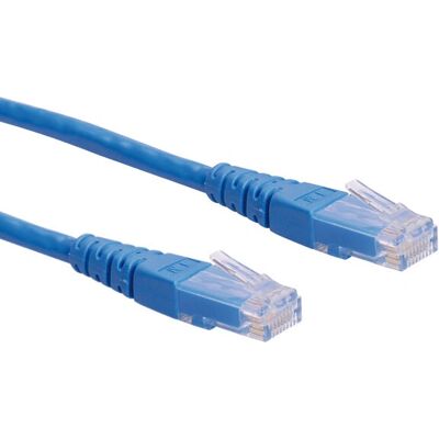 Roline 21.15.1564 Câble Réseau Cat6 UTP - 5m Bleu - Publicité Roline 21.15.1564 Câble Réseau Cat6 UTP - 5m Bleu - Publicité