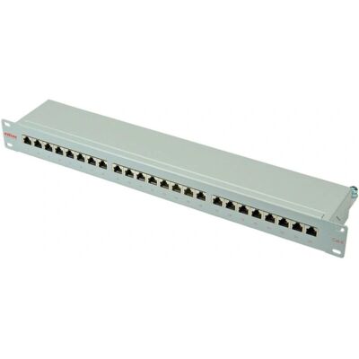 Roline 26110351 Patch Panel - 24 Poorten, Lichtgrijs - Patch Panel Roline 26110351 Patch Panel - 24 Poorten, Lichtgrijs - Patch Panel