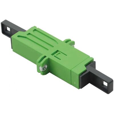 Adaptador de fibra óptica Roline - Verde - E-2000 - Acoplamiento de fibra Adaptador de fibra óptica Roline - Verde - E-2000 - Acoplamiento de fibra