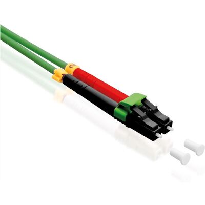 Roline 21.15.9273 Glasfiber Lyslederkabel - Grün - 3m Roline 21.15.9273 Glasfiber Lyslederkabel - Grün - 3m