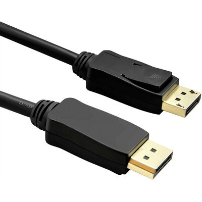 VALUE DisplayPort-kabel 3m Svart - DisplayPort 1.4 8K VALUE DisplayPort-kabel 3m Svart - DisplayPort 1.4 8K