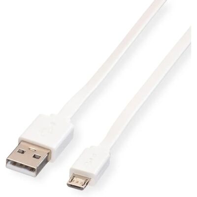 Secomp Roline USB 2.0 Micro-B Kabel - Weiß Secomp Roline USB 2.0 Micro-B Kabel - Weiß