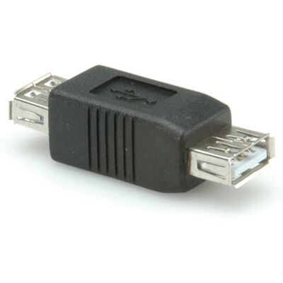 Roline USB 2.0 Gender Changer - USB A F/F Roline USB 2.0 Gender Changer - USB A F/F