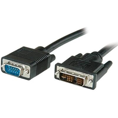 Câble VGA à DVI - 5m Noir - Publicité Câble VGA à DVI - 5m Noir - Publicité