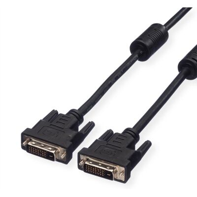 Cavo DVI VALUE 5m - DVI-D Dual Link Nero Cavo DVI VALUE 5m - DVI-D Dual Link Nero