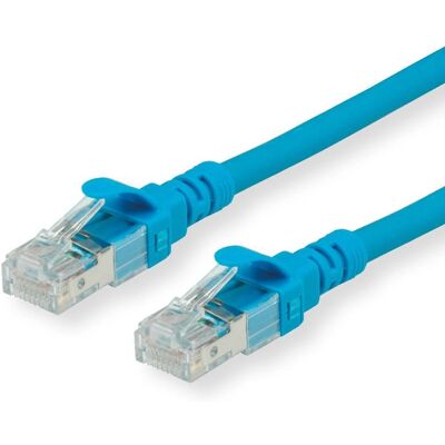Roline - Patch Johto - Rj-45 - 30 cm - Utp - Cat 6 - Halogenfrei - Blau - Netzwerkkabel Roline - Patch Johto - Rj-45 - 30 cm - Utp - Cat 6 - Halogenfrei - Blau - Netzwerkkabel