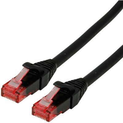 Roline 21.15.2555 Schwarzes 5m Cat6 U/UTP Netzwerkkabel Roline 21.15.2555 Schwarzes 5m Cat6 U/UTP Netzwerkkabel