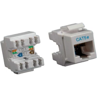 Roline Lichtgrijze Cat.5e Keystone Jack - Patch Panel Type Roline Lichtgrijze Cat.5e Keystone Jack - Patch Panel Type