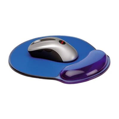 ROLINE Tapis de souris - Silicone, Bleu, 227x250mm - Publicité ROLINE Tapis de souris - Silicone, Bleu, 227x250mm - Publicité