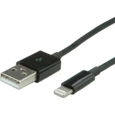 VALUE Lightning USB-Kabel 1,8 m Schwarz - Laden & Synchronisieren VALUE Lightning USB-Kabel 1,8 m Schwarz - Laden & Synchronisieren