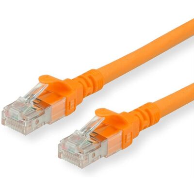 Câble réseau ROLINE 21152947 - 0,3 m Cat6 UTP Orange - Publicité Câble réseau ROLINE 21152947 - 0,3 m Cat6 UTP Orange - Publicité
