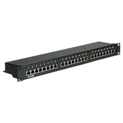 VALUE 26990328 - Pannello di connessione 24P, STP, nero - Pannello di connessione VALUE 26990328 - Pannello di connessione 24P, STP, nero - Pannello di connessione