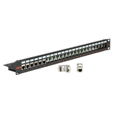 Roline Panneau de Brassage Cat.6 Blindé 19" - 24 Ports Roline Panneau de Brassage Cat.6 Blindé 19" - 24 Ports