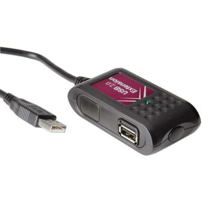 Cable de extensión USB 2.0 de Value - Negro - 5m - Cable USB Cable de extensión USB 2.0 de Value - Negro - 5m - Cable USB