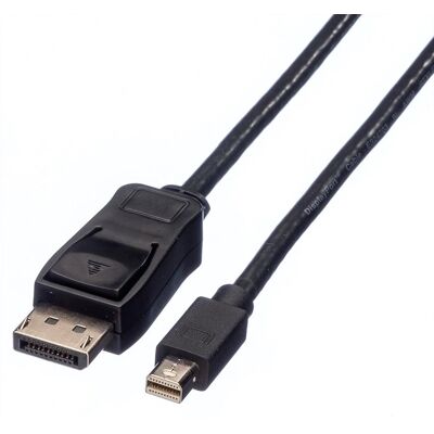 Value DisplayPort Cable 3m Mini DisplayPort Black - DisplayPort cable Value DisplayPort Cable 3m Mini DisplayPort Black - DisplayPort cable