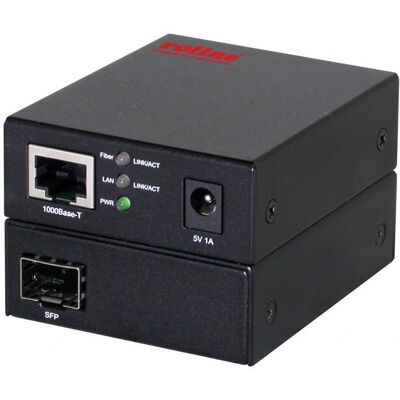 Convertisseur de médias réseau Roline - 1000Base-T - Normes IEEE - SFP - 75mm - Publicité Convertisseur de médias réseau Roline - 1000Base-T - Normes IEEE - SFP - 75mm - Publicité