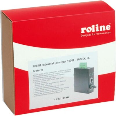 Convertisseur industriel ROLINE RJ-45 - 1000SX/LC - Publicité Convertisseur industriel ROLINE RJ-45 - 1000SX/LC - Publicité