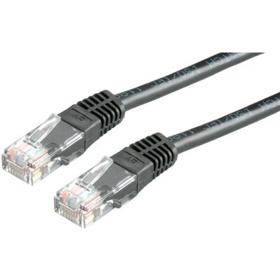 Cable de red UTP Cat.6 - 1m, Negro Cable de red UTP Cat.6 - 1m, Negro