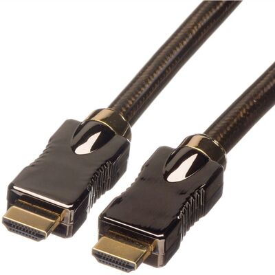 Cavo HDMI Roline 1,5m Nero - 4K UHD Ethernet Cavo HDMI Roline 1,5m Nero - 4K UHD Ethernet
