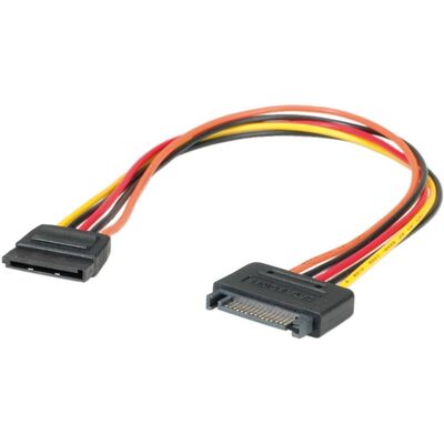 Roline SATA Power Cable - 30cm Multi-color Roline SATA Power Cable - 30cm Multi-color