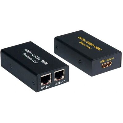 Estensore AV Value - HDMI 1920x1200 25m Cat5e Estensore AV Value - HDMI 1920x1200 25m Cat5e