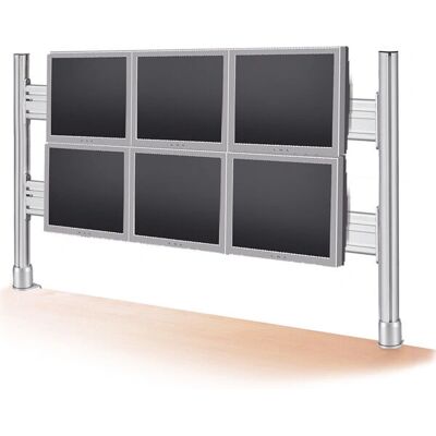 Ponte LCD ROLINE per monitor LCD 2x3 56 cm - Supporto monitor Ponte LCD ROLINE per monitor LCD 2x3 56 cm - Supporto monitor