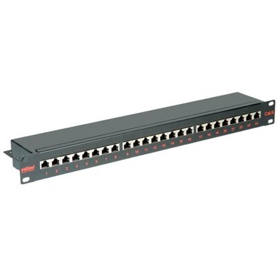 Roline 26110361 Patchpanel - 24 Anschlüsse, Geschirmt, 19 Zoll Roline 26110361 Patchpanel - 24 Anschlüsse, Geschirmt, 19 Zoll
