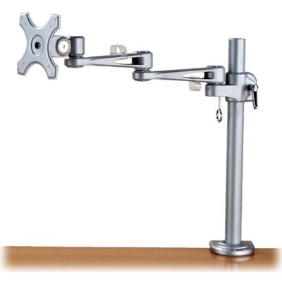 VALUE 17991132 Argent Support Moniteur VESA - LCD, Réglable en hauteur, Rotatif - Publicité VALUE 17991132 Argent Support Moniteur VESA - LCD, Réglable en hauteur, Rotatif - Publicité