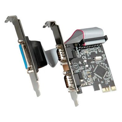 Scheda PCI-Express VALUE, 2x Serial RS232, 1x Parallel EPP/ECP - Scheda di interfaccia Scheda PCI-Express VALUE, 2x Serial RS232, 1x Parallel EPP/ECP - Scheda di interfaccia