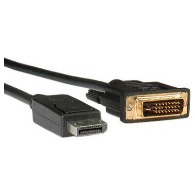 Cavo adattatore DisplayPort a DVI Roline - Nero Cavo adattatore DisplayPort a DVI Roline - Nero