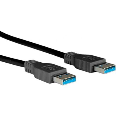 Cavo USB Roline - USB 3.2 Gen 1, 1.80m, Nero Cavo USB Roline - USB 3.2 Gen 1, 1.80m, Nero
