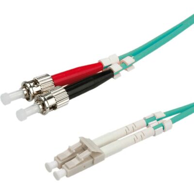 Roline 1m Cavo in fibra ottica LC/ST - OM3 Multimode Roline 1m Cavo in fibra ottica LC/ST - OM3 Multimode