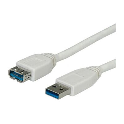 Value câble USB 3.0 0,8m - A à B - Gris - Publicité Value câble USB 3.0 0,8m - A à B - Gris - Publicité