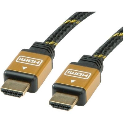 Roline HDMI-kabel 10m - Højhastighed 1920x1080 Roline HDMI-kabel 10m - Højhastighed 1920x1080